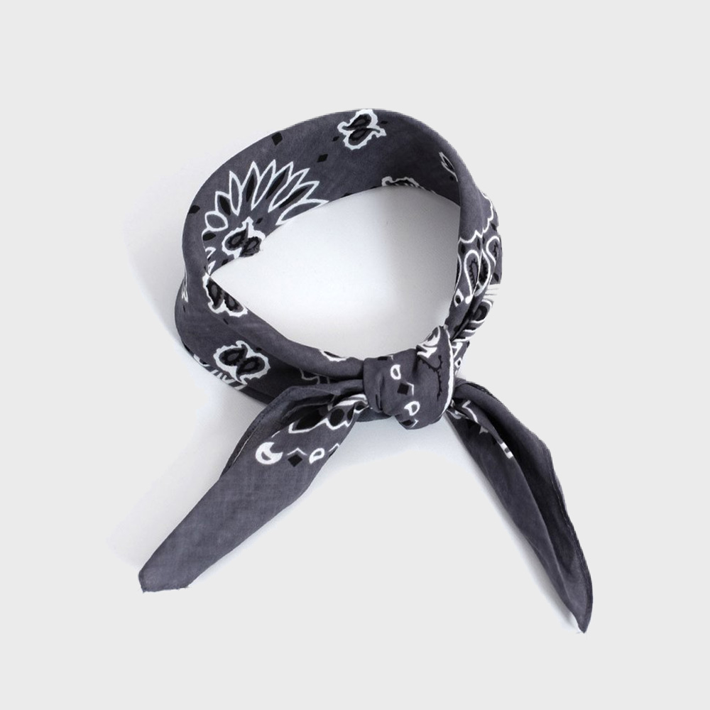 반다나 페이즐리 헤어밴드 스카프 손수건