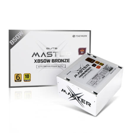 몬스타 가츠 MASTERX X850W 80PLUS브론즈 ATX3.1 화이트
