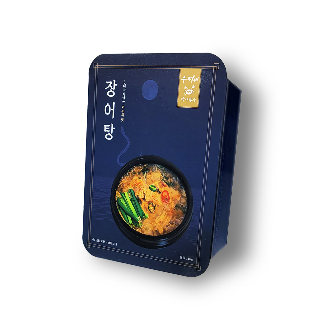여수 수미네게장밥상_본점/ 청정바다 장어탕 맛집 건강보양식 1kg(3인분) 순살장어 장어국 장어곰탕 택배 포장 - 상세 이미지 2