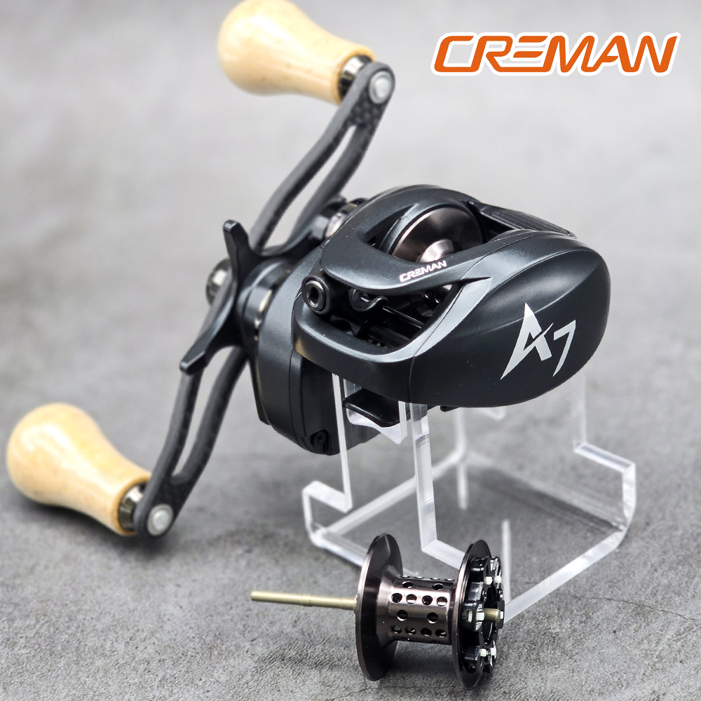 크레만 에이세븐 A7 초경량 더블핸들 5.6 우핸들 베이트릴