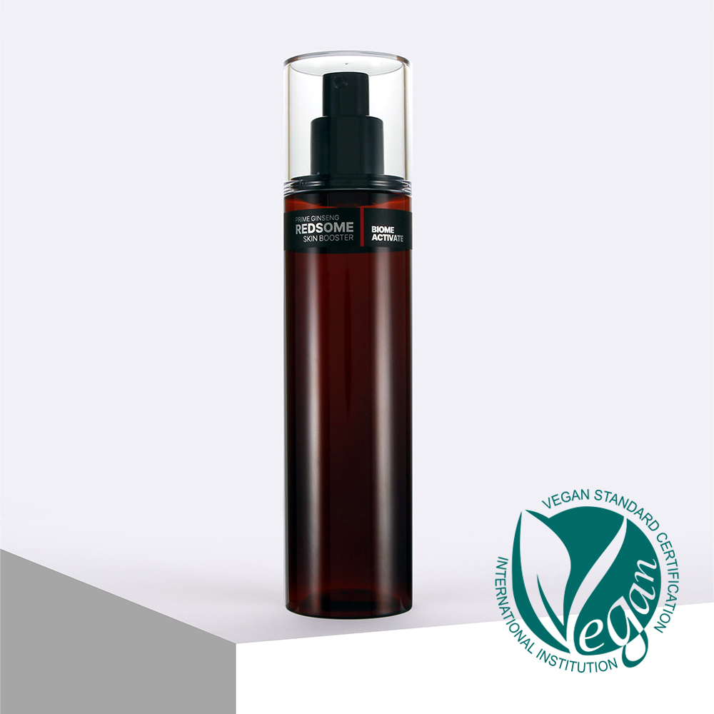 [바액] 레드좀 프라임 진생 스킨 부스터 [150ml] 고농축발효에센스 윤기부여 수분량 피부톤개선 50억개 인삼레드좀 함유