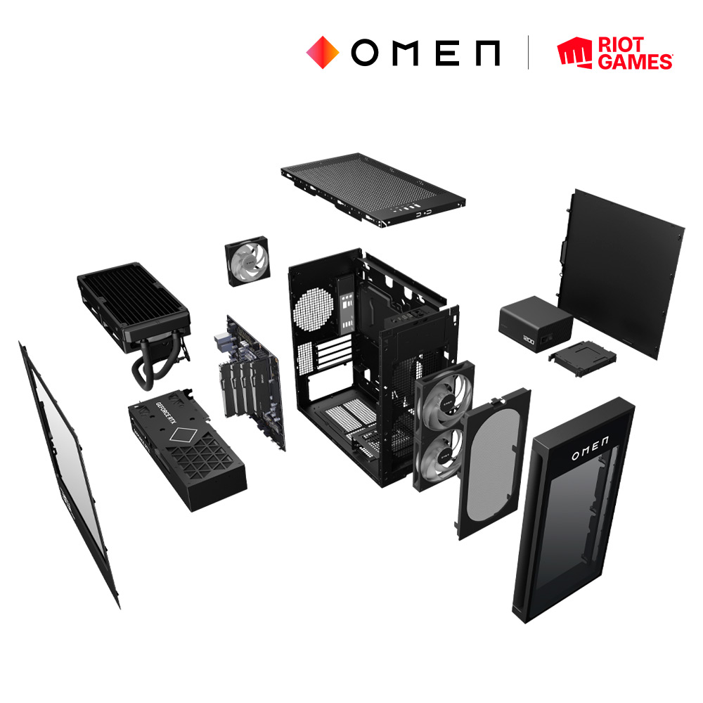 혜택가372만/오멘 GT16-0010KL 울트라7 RTX5070Ti 게이밍PC 컴퓨터 본체 - 상세 이미지 4