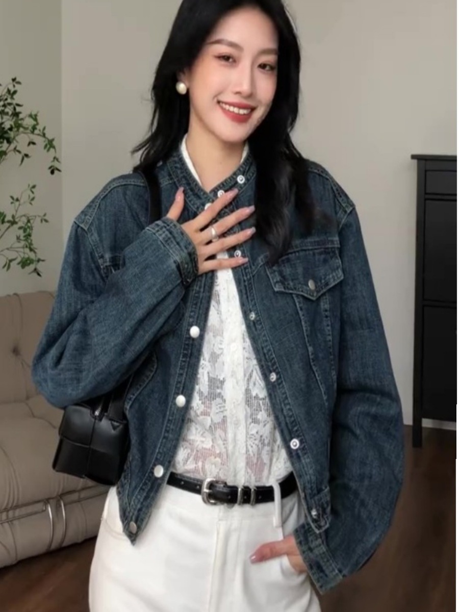 시스루 플라워 블라우스 셔츠 레이스 구멍 루즈핏 여름 중년여성 패션 코디 시원소재 화이트 - 상세 이미지 3