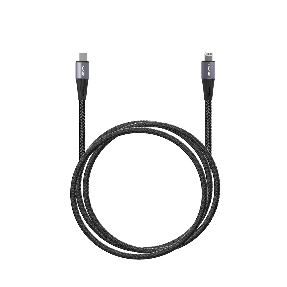 넥스트유 케라도 C to 라이트닝 8핀 고속충전 데이터 케이블 2m, 1개