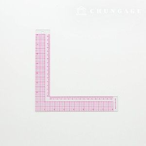 그레이딩자 미니 직각자 제도자 - 메인 이미지