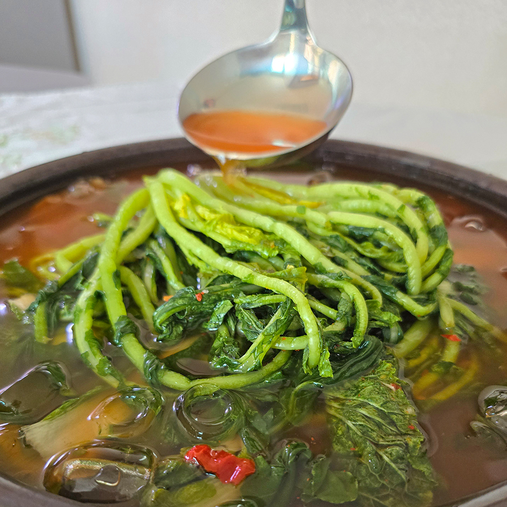 국산 열무 얼갈이 물김치 2kg 5kg 열무김치 - 상세 이미지 4