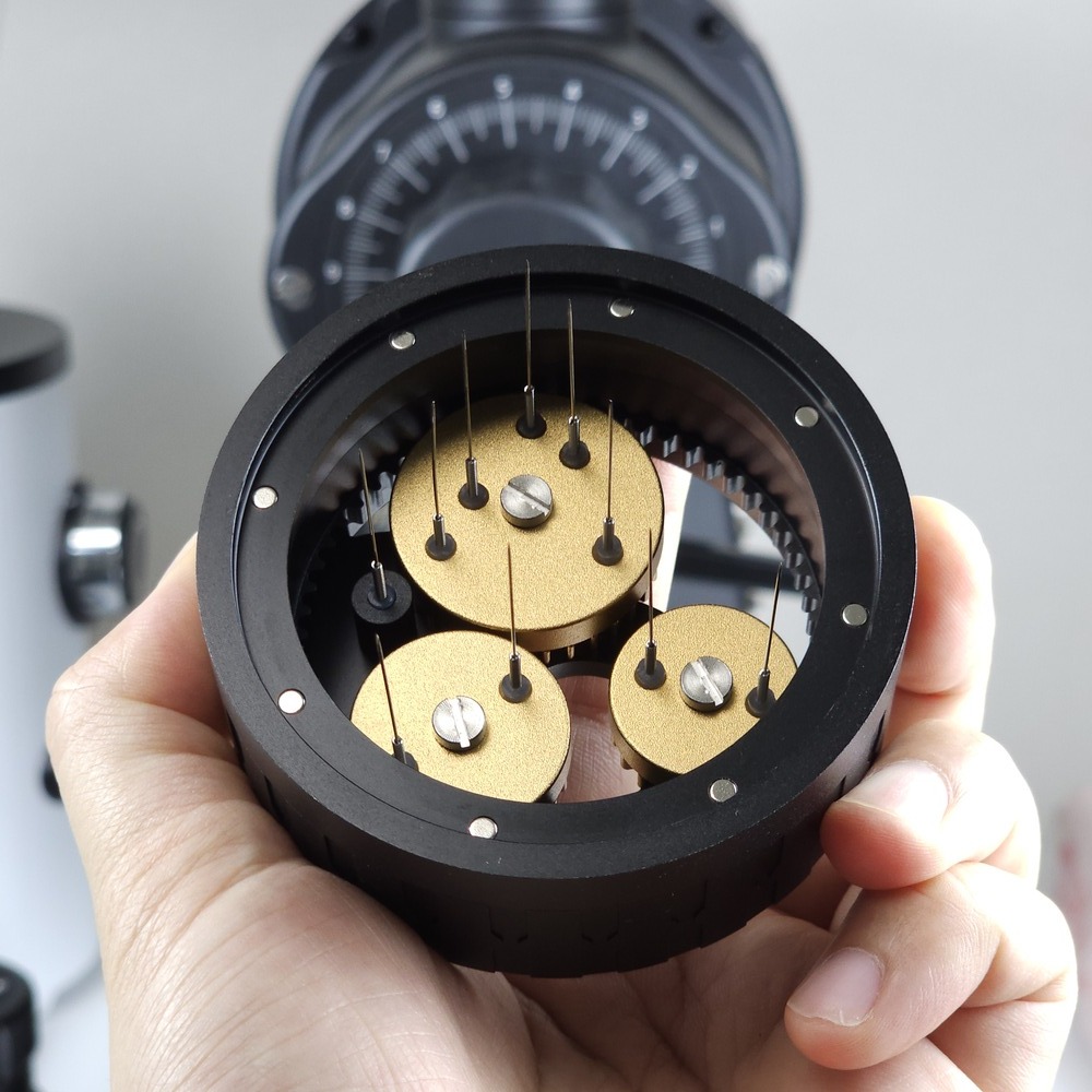니들 디스트리뷰터 기어 프로 칠침봉 침칠봉 레벨링툴 커피 템퍼 58mm 이미지 6