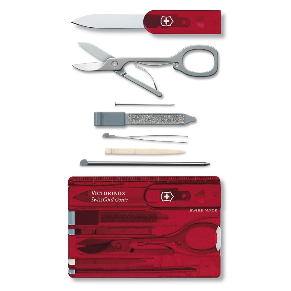 빅토리아녹스 VICTORINOX 스위스 카드 T 멀티툴 캠핑 다용도 취사용품 07100T - 상품 이미지