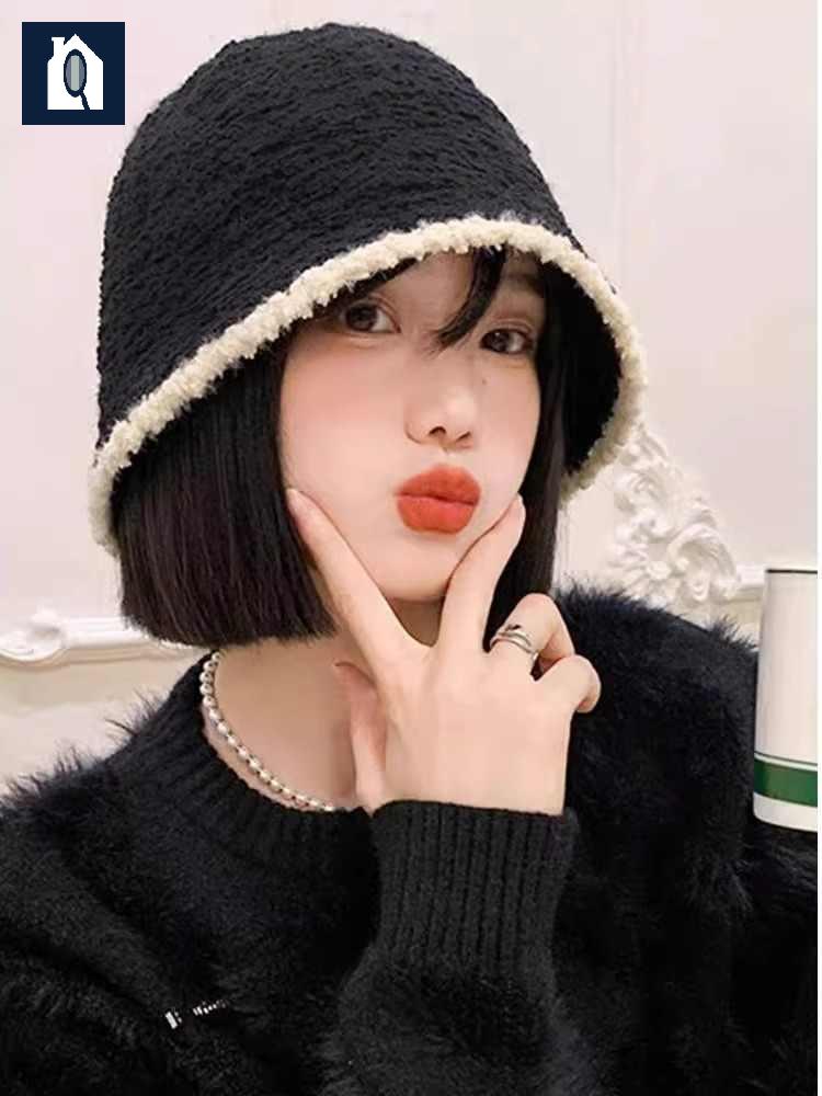 짧은단발 가발 모자가발 털모자 여성 일체형 - 상세 이미지 4