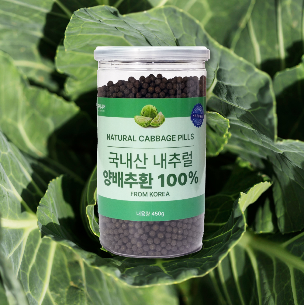 포시니어 국내산 양배추환 국산 내추럴 양배추환 100% 450g - 상세 이미지 3