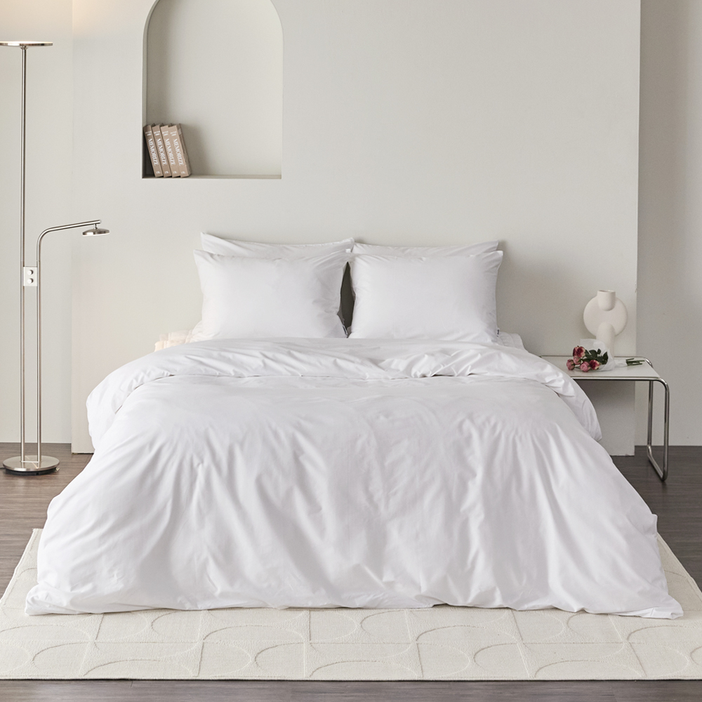 80수 순면100% 엘리트 코튼 호텔 이불커버 SS