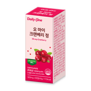 데일리원 오 마이 크랜베리 정 여성 미국산 100% 농축 분말 대용량 9... 맛있게 먹은 솔직 후기 - 상품 이미지 1