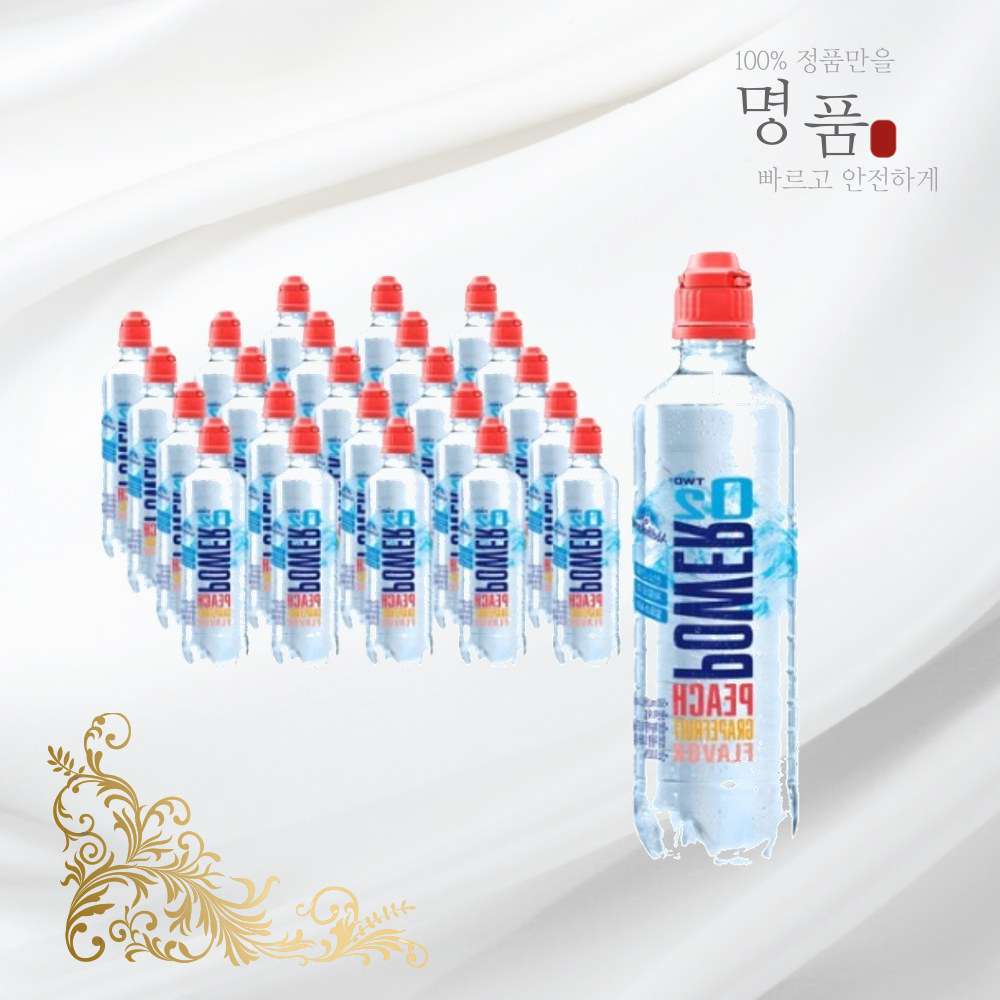 인기HOT  파워오투 복숭아 자몽 500ml 24개  안심구매 : 차콜랩