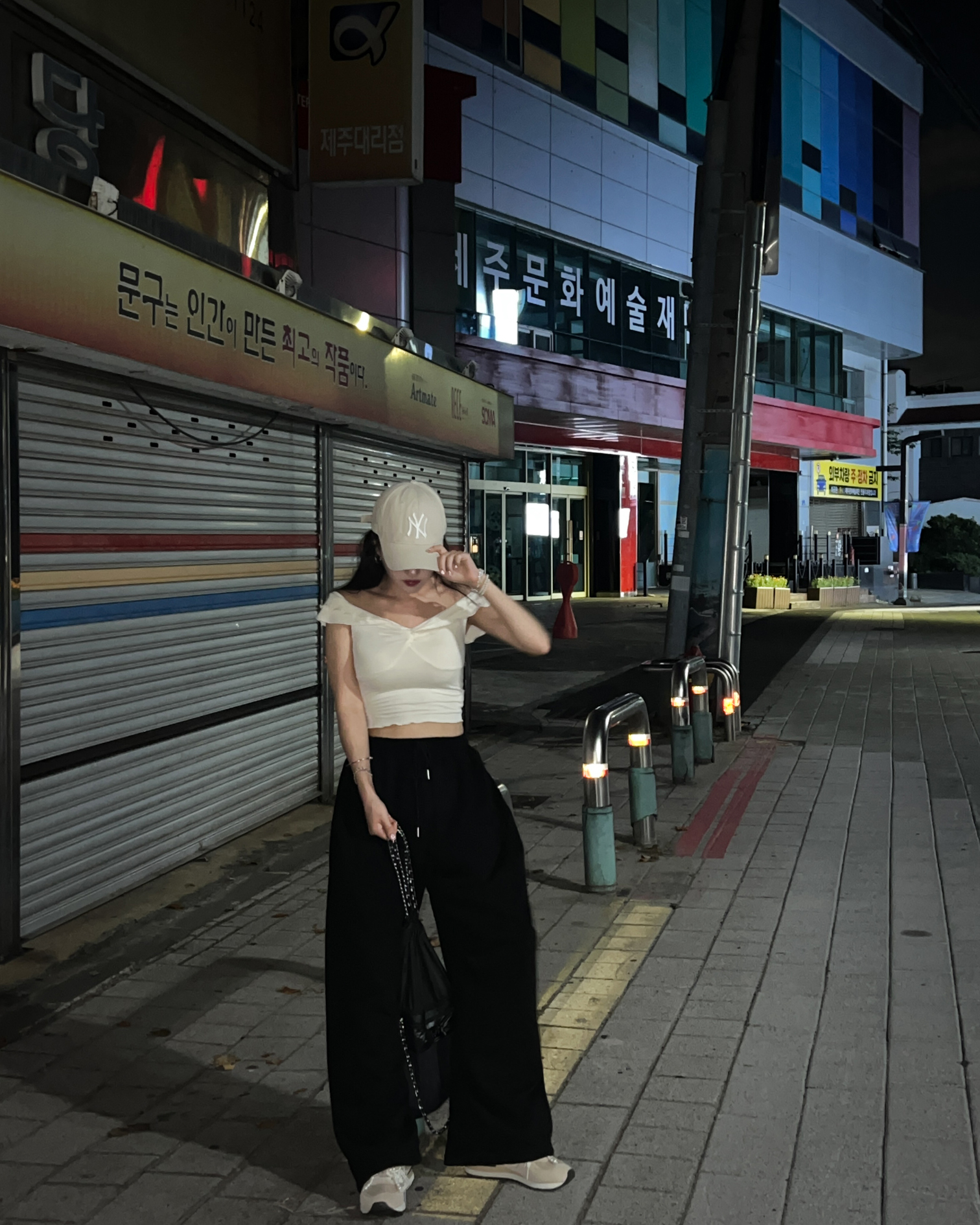 와이드트레이닝팬츠 스트링팬츠 트랙팬츠 이미지 8