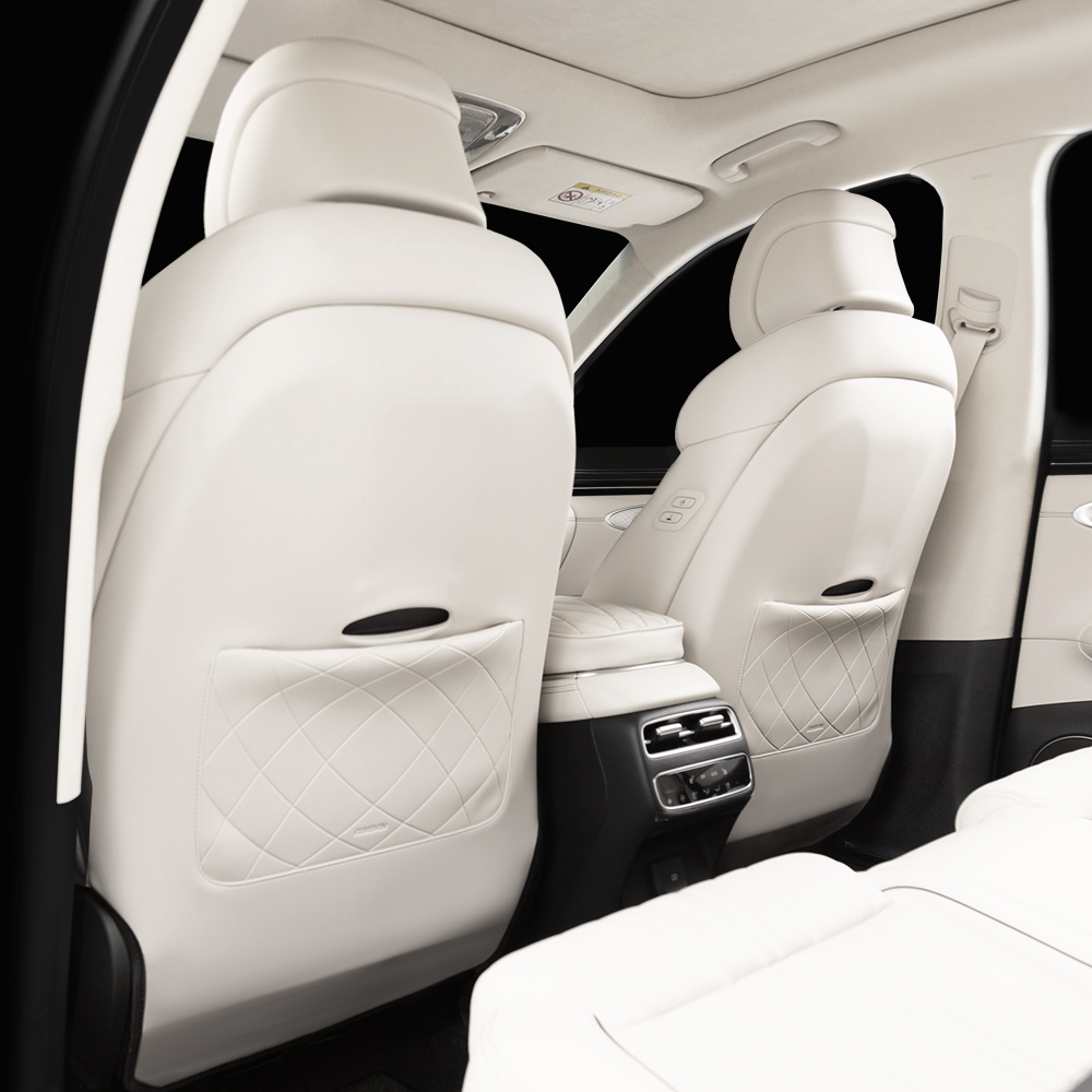 아임반 GV70 페이스리프트 차량용 시트백커버 킥매트 자동차 시트커버 보호 1세트