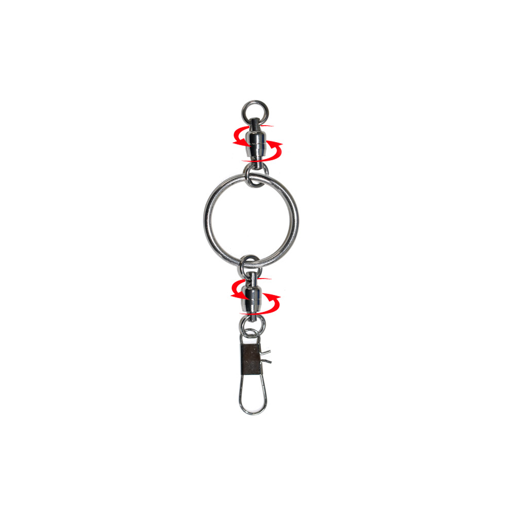 OKF-A116 미니 요리토리 링 갈치 채비 꼬임 방지 열기 볼락 우럭 외줄낚시 필수