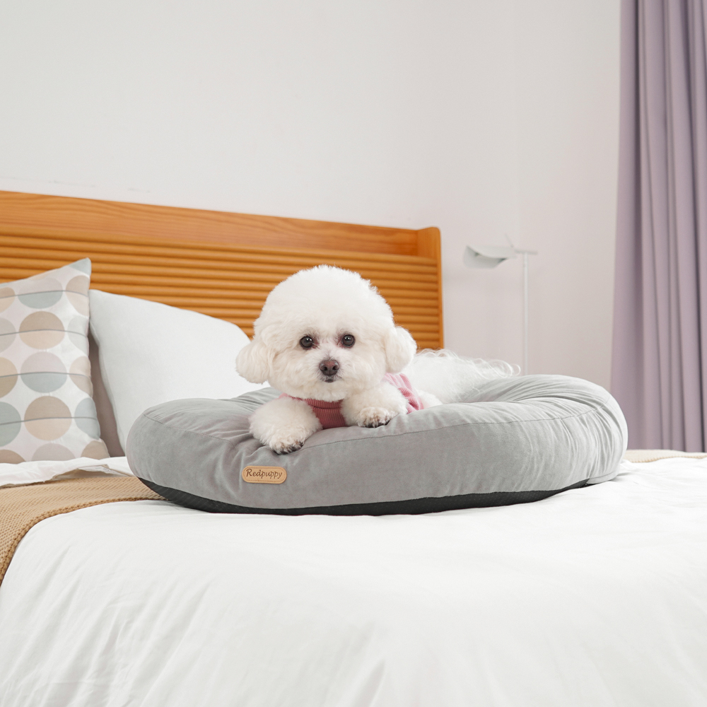 개과천선 플러피 강아지 방석 애견 중형견 사계절 꿀잠 도넛고양이 쿠션