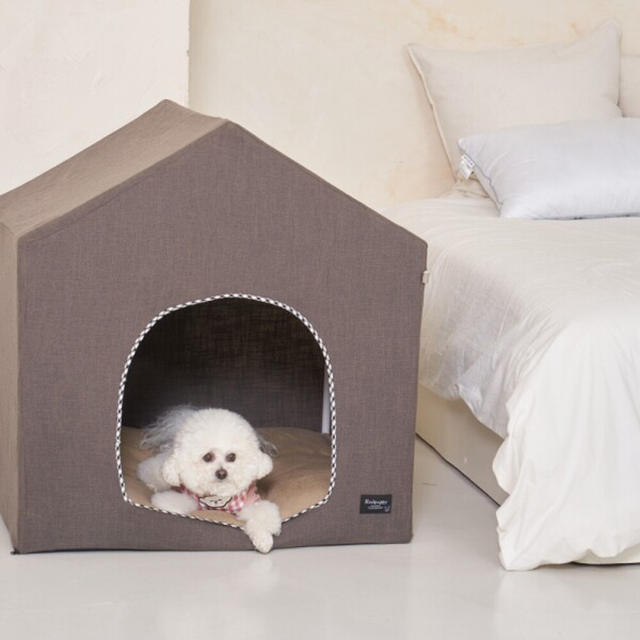 빅 대형견하우스 강아지텐트집 쿠션포함