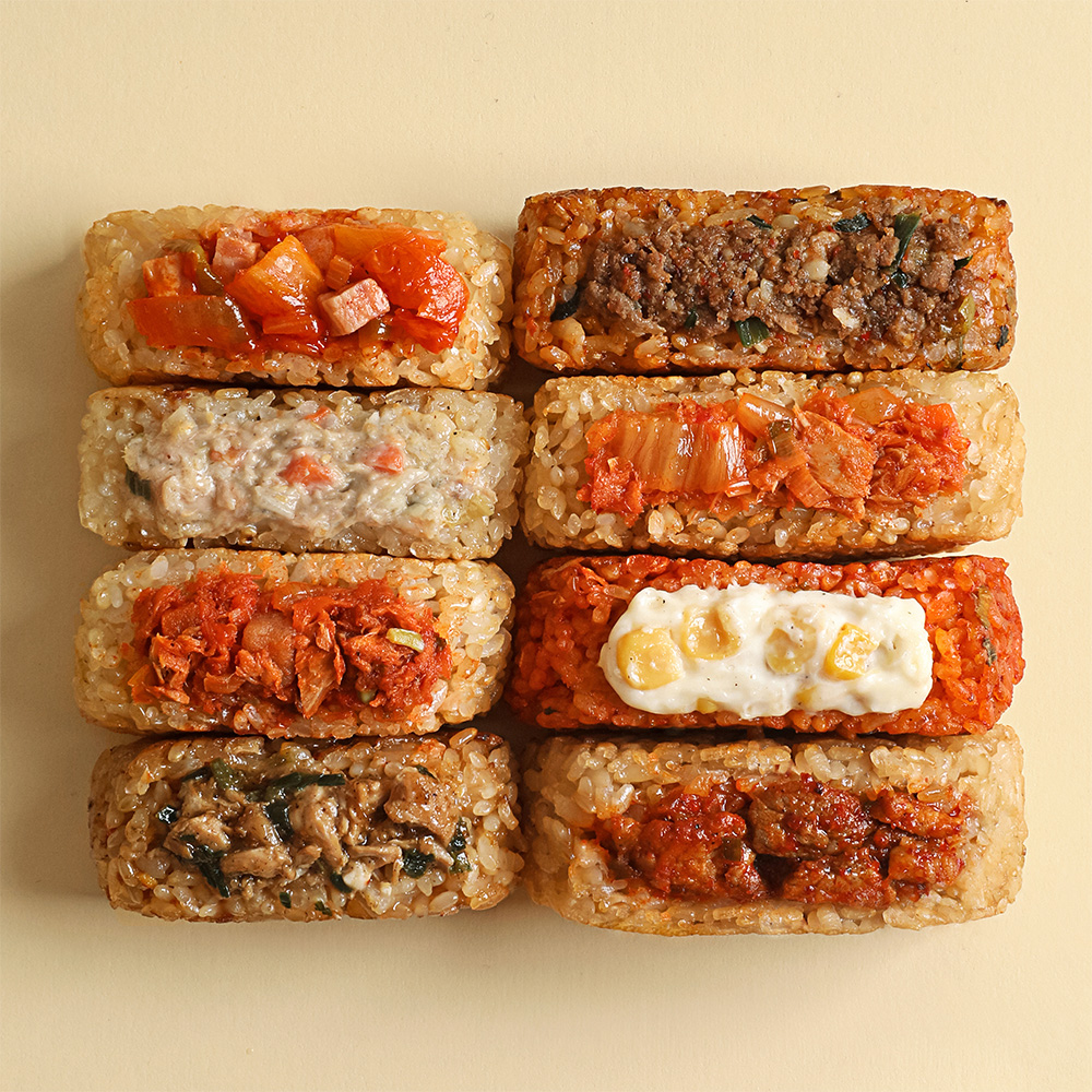 [푸드페스타] 다신샵 점보 현미 주먹밥 150g 5종 10+10팩 / 저당 국내산 볶음밥 상세 이미지 5