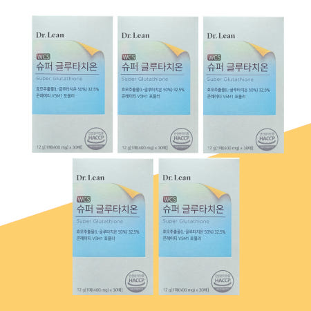 닥터린 슈퍼 글루타치온 400mg x 30매 x 5박스(5개월분) 글로타치온 클루타치온 필름