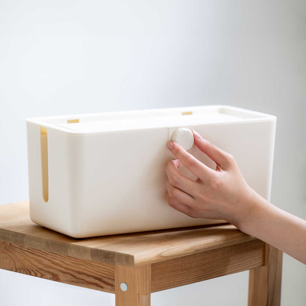 아가드 다이얼 안전 멀티탭 정리함 전선 케이블 콘센트 정리 거치대 제품 이미지