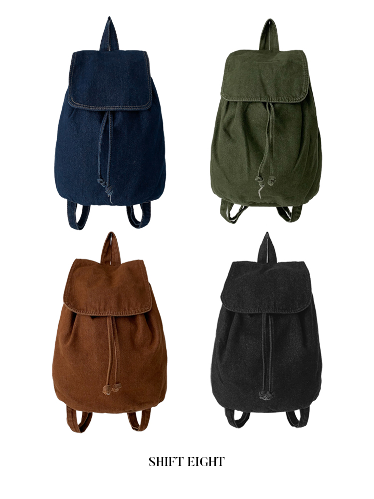 *주문폭주* 아키 데님 백팩 가방 4color 상세 이미지 2