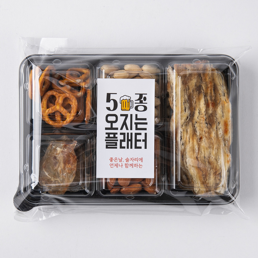 [잇츠팩] 5지는 맥주플래터 마른안주세트 A (5종) - 상품 이미지