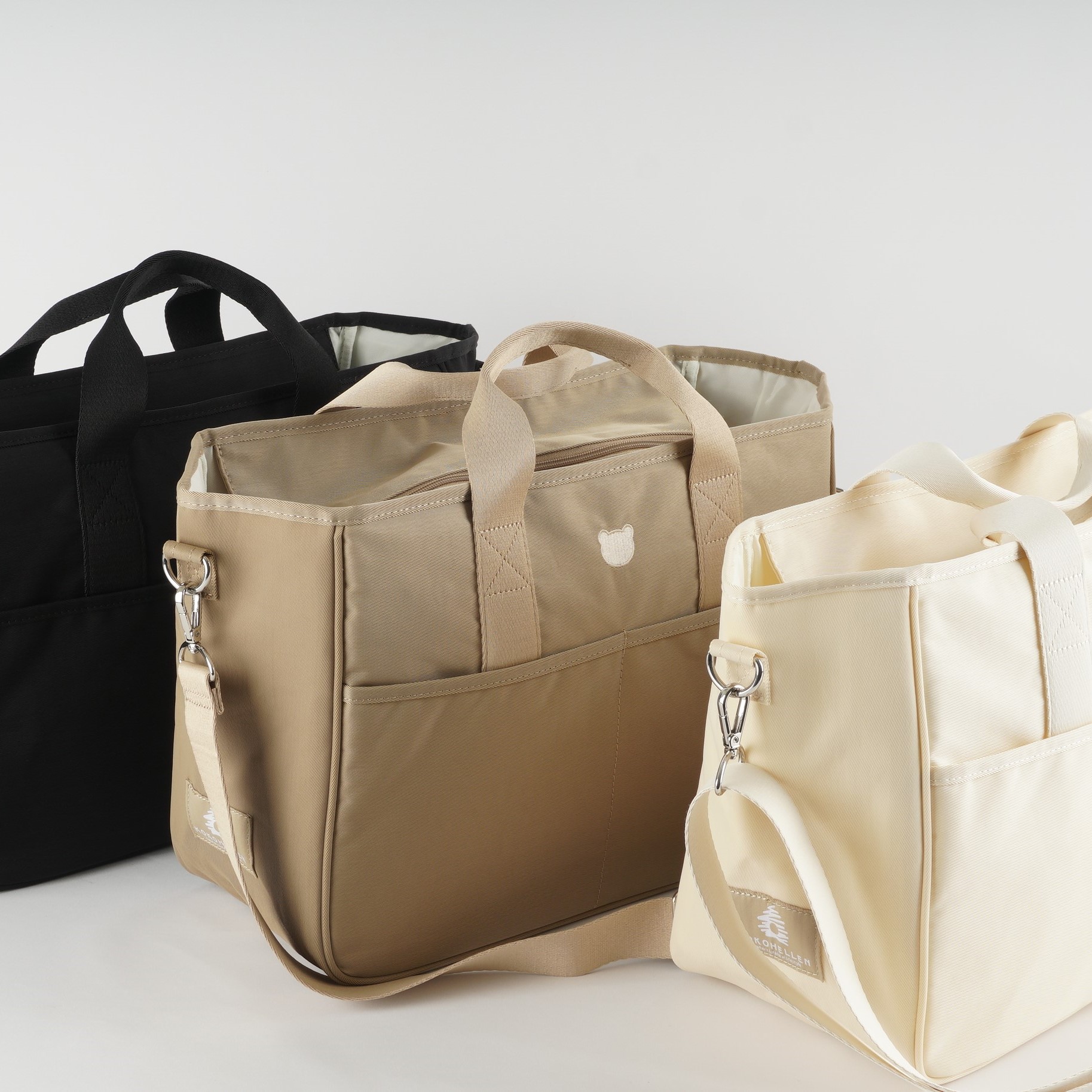 코코헬렌 KOKOBear 기저귀가방 토트백 방수원단 나일론