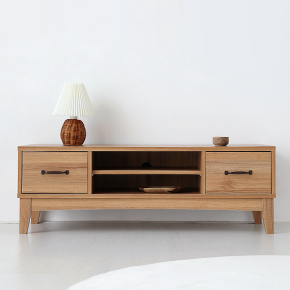 TV 다이 서랍장 북유럽 원목 모던 거실장 티비다이 선반 PEMBA스탠드