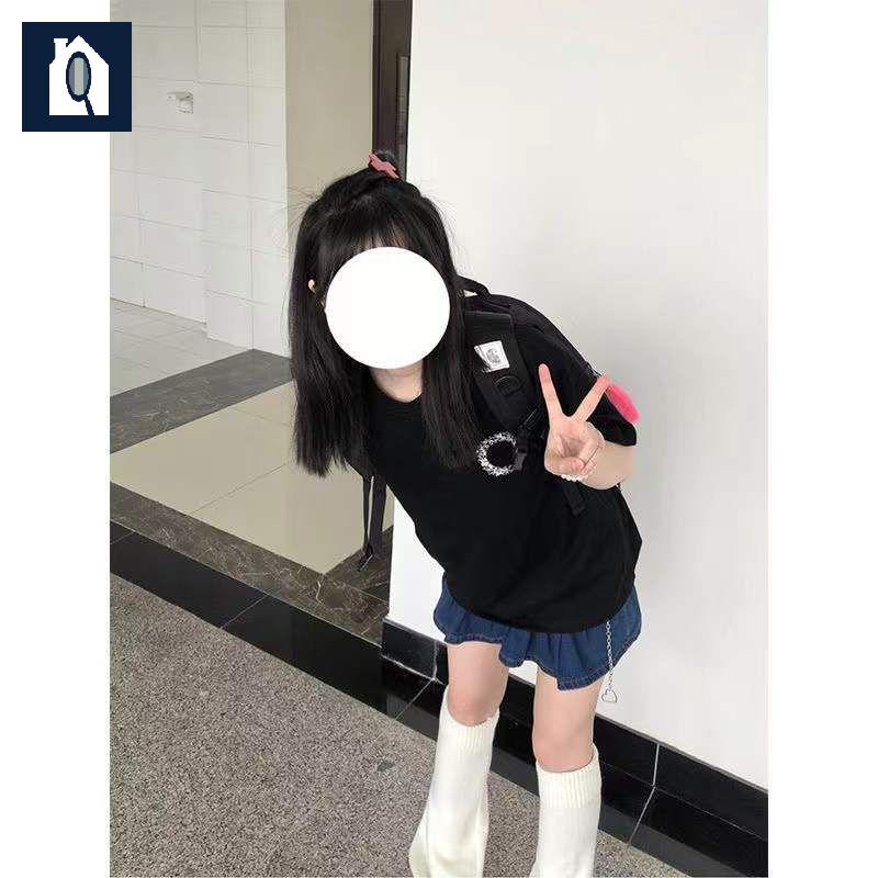 양산형지뢰계 발목 발토시 교복 일본애니 양말 갸루니삭스 여성용 루즈삭스 롱레그워머 시스루 - 상세 이미지 3