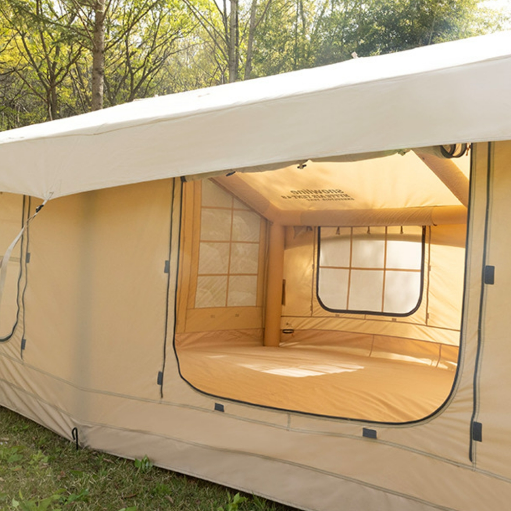 스노우라인 에어텐트 휘떼에어텐트 2.5 (타프 전동펌프 TPU창) 캠핑 거실형