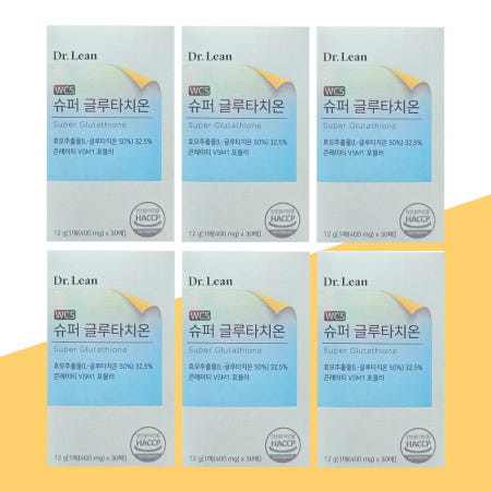 닥터린 슈퍼 글루타치온 400mg x 30매 x 6박스(6개월분) 글로타치온 클루타치온 필름