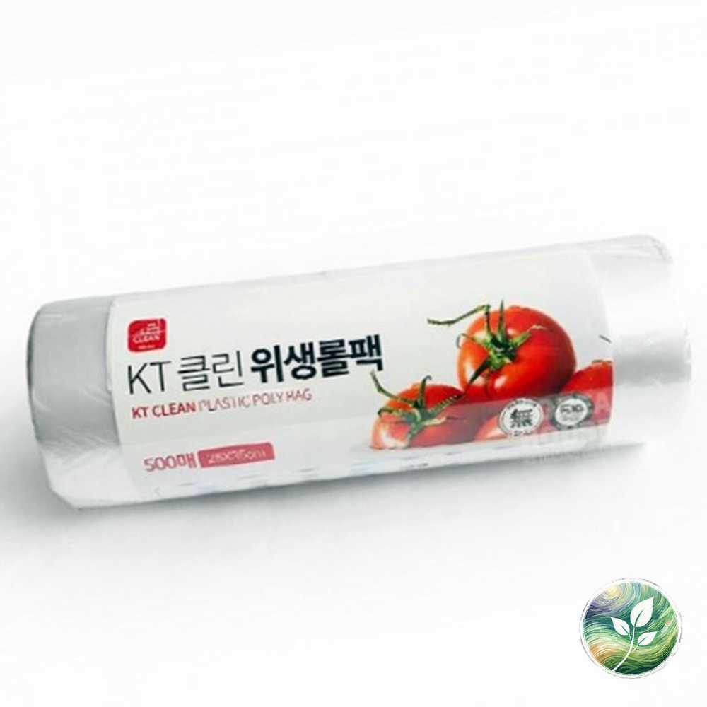 위생 KT클린 롤백 소 500매 롤팩 250X350mm CU 일회용 : 푸른베리샵