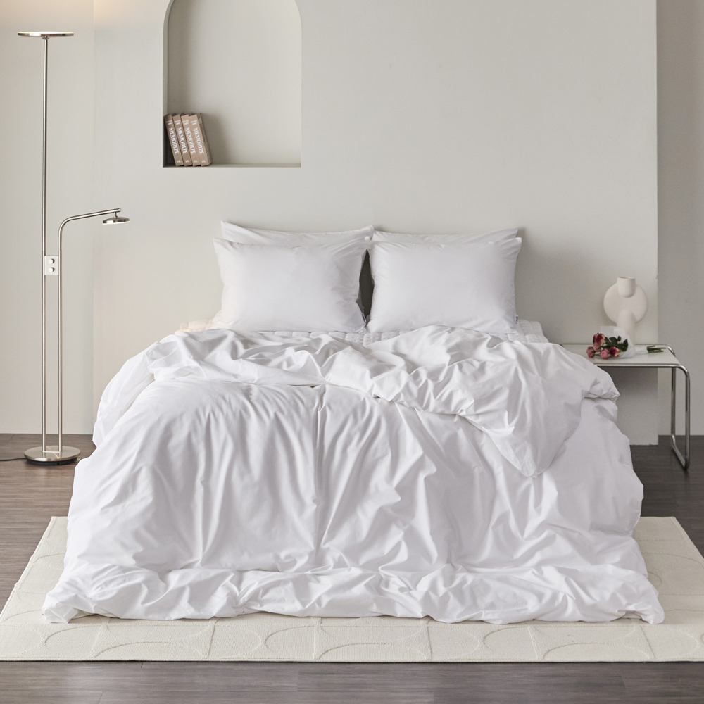 80수 순면100% 엘리트 코튼 호텔 이불커버 SS