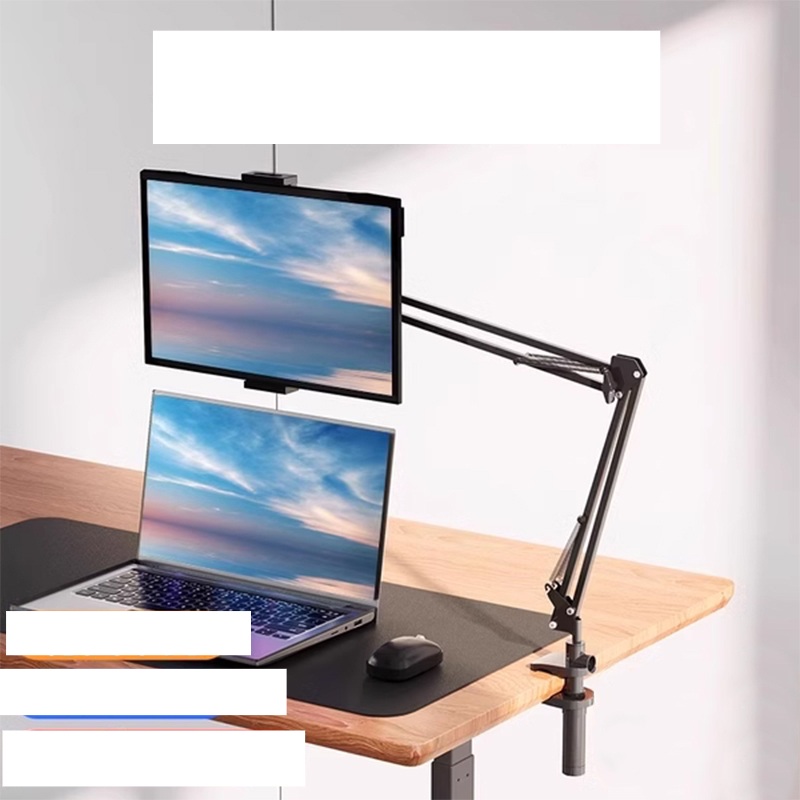 모니터암 책상 브라켓 높이조절 16인치 수직 스크린 - 상품 이미지