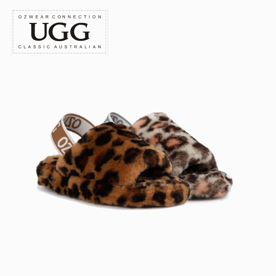 호주 오즈웨어 브루클린 플루프 슬라이드 여성 어그 슬리퍼 OB748L