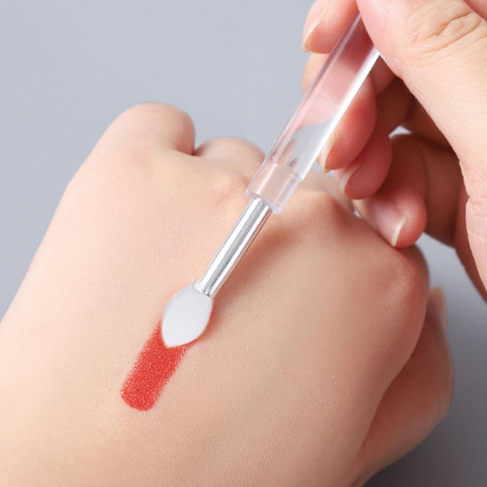 실리콘 립브러쉬  일회용 휴대용 컨실러 립스틱 틴트 솔 핑거팁 5개 이미지 3