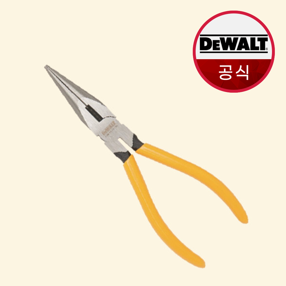 디월트 그립아머 롱노우즈 DWHT70799 152mm - 상품 이미지
