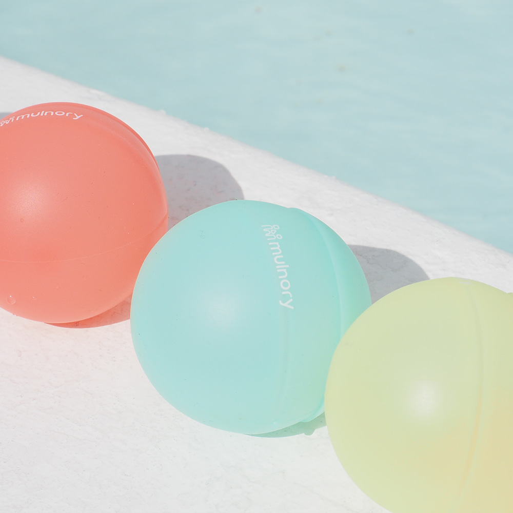 MULNORY 자석없는 실리콘 유아 물놀이 물풍선 워터팝 4+4p 이미지 2