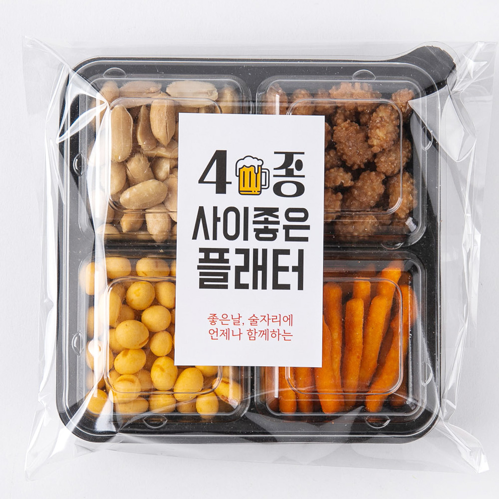 [잇츠팩] 4이좋은 맥주플래터 마른안주세트 B (4종) - 상품 이미지