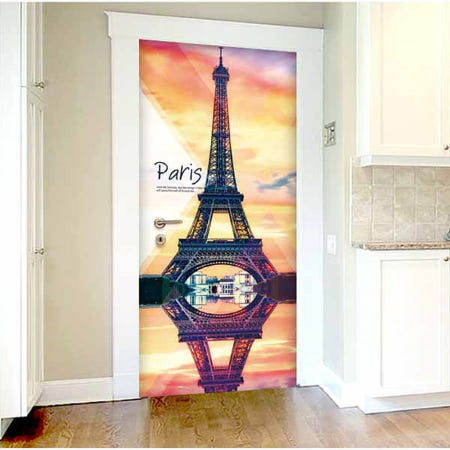파리의붉은노을 현관문지 팬시 지 케릭터 인테리어 팬시용품 테이프  시트 스티커