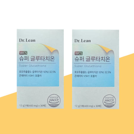 닥터린 슈퍼 글루타치온 400mg x 30매 x 2박스(2개월분) 글로타치온 클루타치온 필름