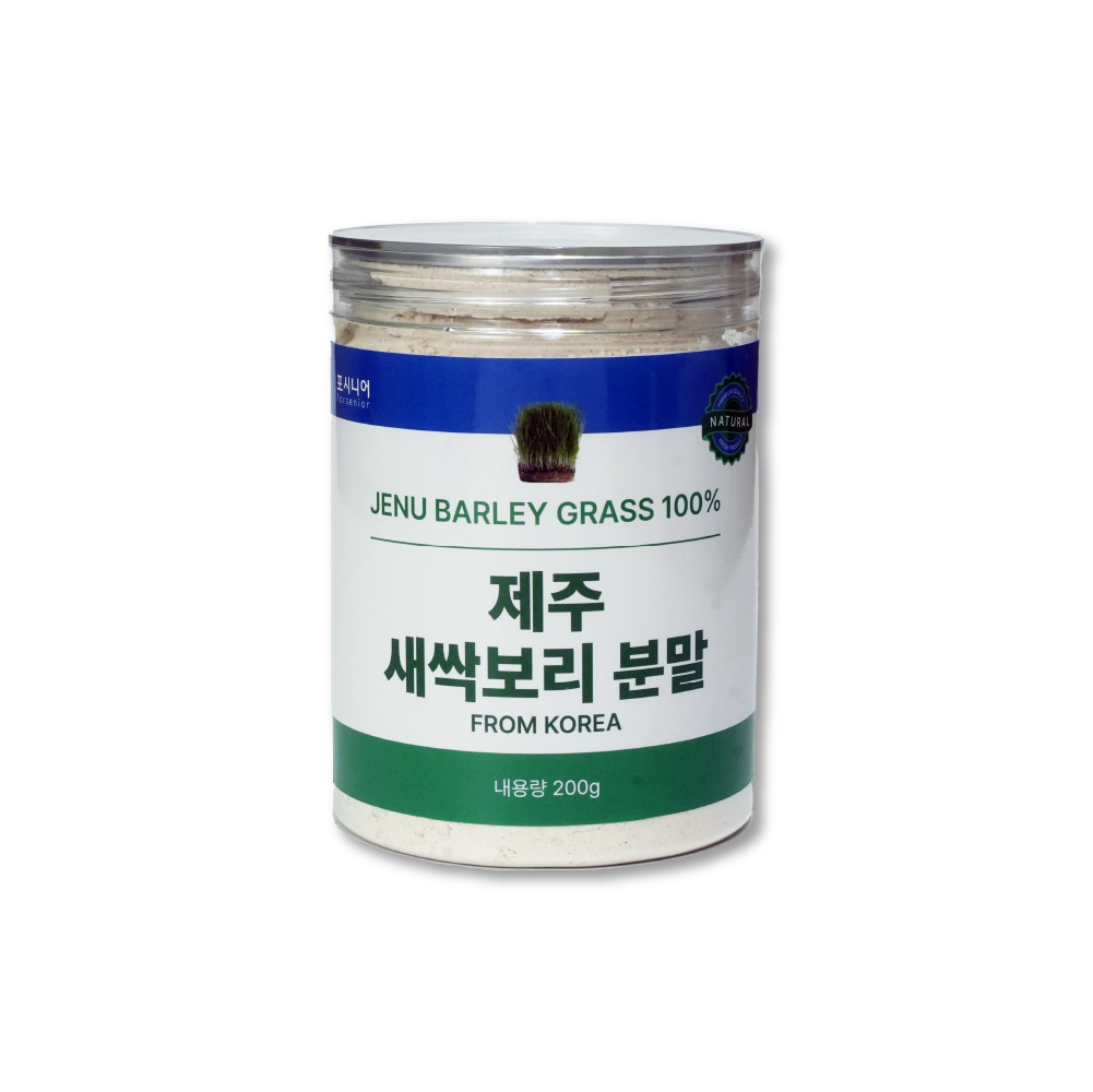 포시니어 국내산 제주도 새싹보리 분말 가루 파우더 보리 싹 100% - 상세 이미지 5