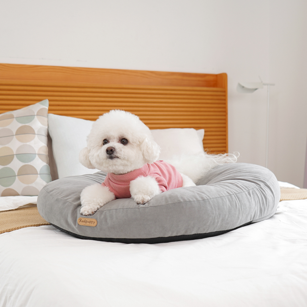 개과천선 플러피 강아지 방석 애견 중형견 사계절 꿀잠 도넛고양이 쿠션