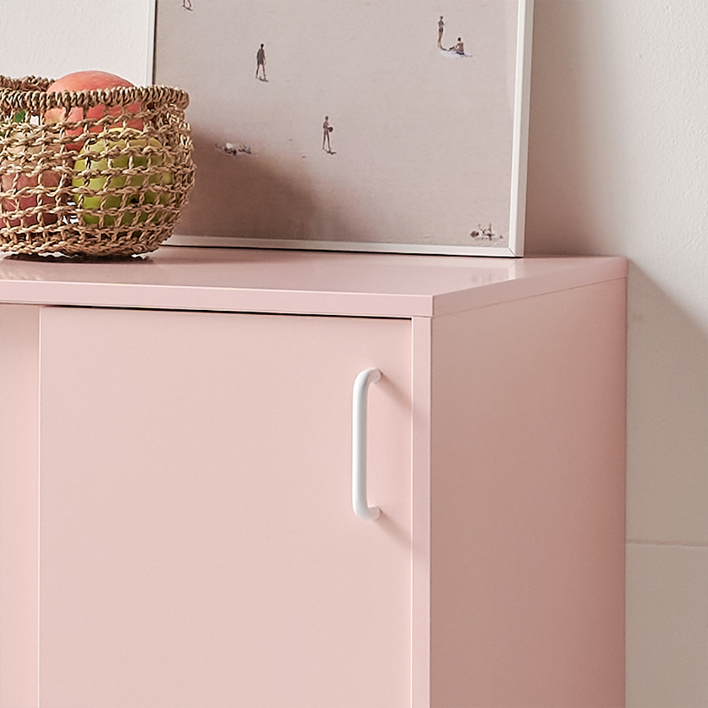 로지 미닫이수납장 슬라이딩 수납장 미니 작은 원룸 슬림 틈새 슬라이드 수납장 800