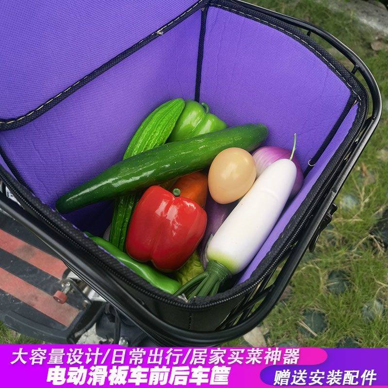 전동킥보드 상자 전동퀵보드 바구니 짐 보관 철제 가방 - 상세 이미지 3