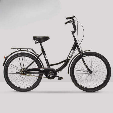 경량 자전거 배달 출퇴근용 미니 소형 성인용 기본형 기본형 - 검정 22인치