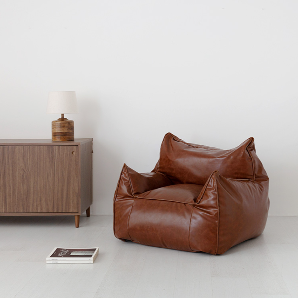 1인용 대형 빈백 쇼파 쿠션 거실 의자 무지