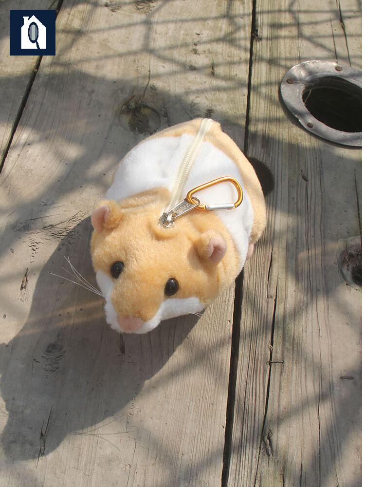 지퍼 햄스터 동물 인형 귀여운 필통 파우치필통 봉제 - 상세 이미지 2