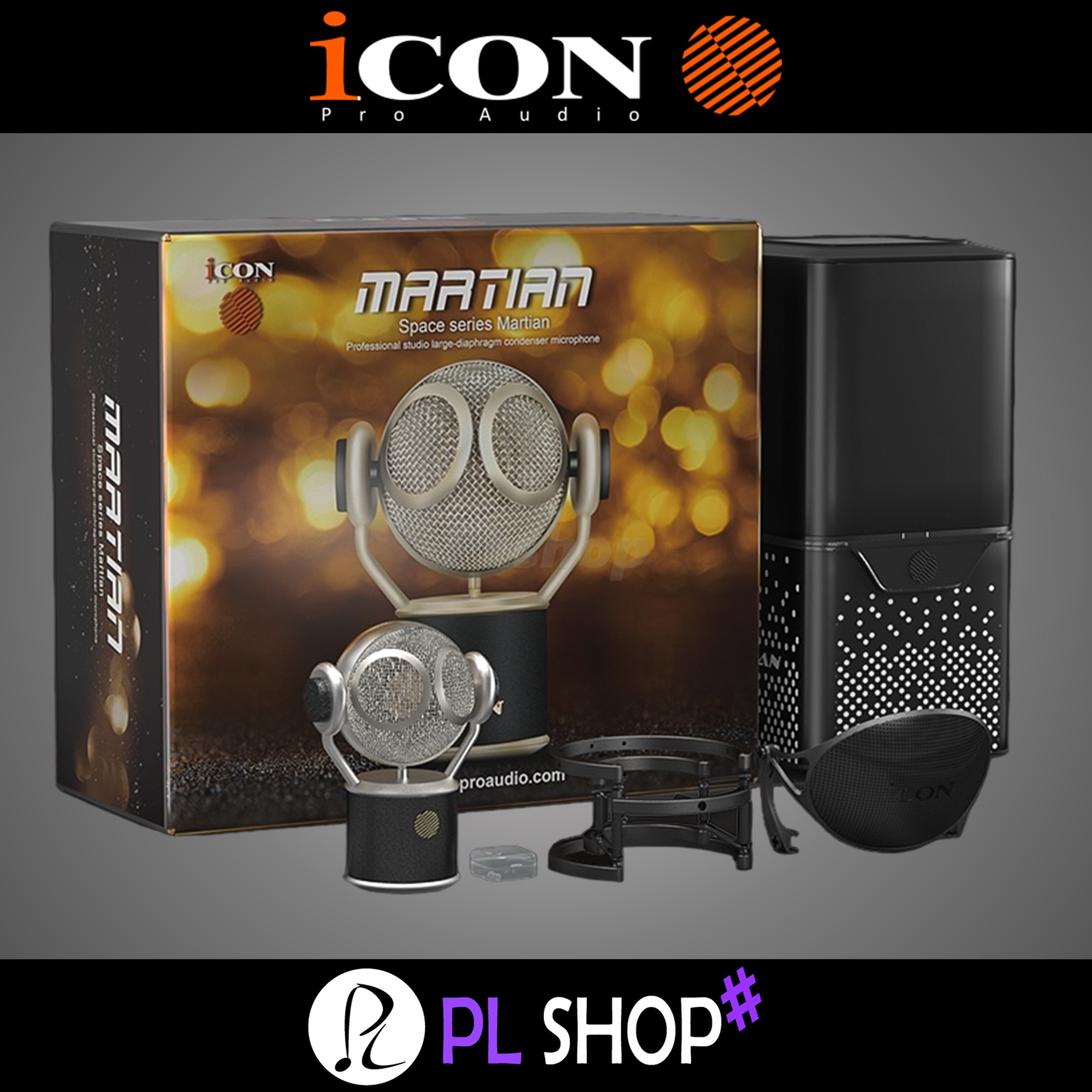 iCON Martian 아이콘 마션 스튜디오 콘덴서 마이크 레코딩용 방송용 이미지 6